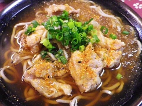 鶏おろし蕎麦